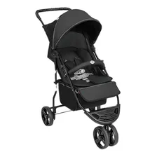 Carrinho Horus Tutty Baby 3 Rodas Berço Preto E Cinza 0-15kg Foto  mini 1