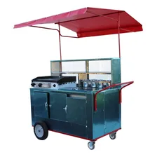 Carrinho Hot Dog Cachorro Quente E Lanches Em Inox Foto mini 1