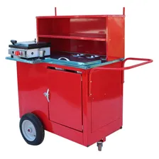 Carrinho Hot Dog Cachorro Quente E Lanches+brinde Chapeira Foto mini 4
