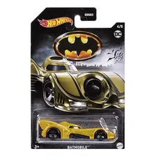 Carrinho Hot Wheels Batmobile Hmv72 4/5 Cor Dourado Foto  mini 1