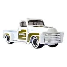 Carrinho Hot Wheels Caminhonete 52 Chevy Branca Hct36 Foto mini 2