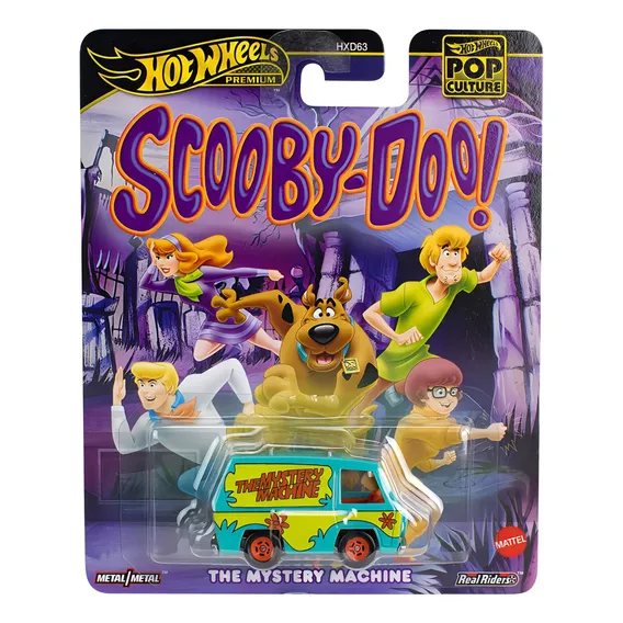 Carrinho Hot Wheels Premium Scooby - Doo The Mystery Machine Cor Jbl63 - The Mystery Machine Foto 1