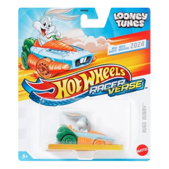 Carrinho Hot Wheels Racer Verse Bugs Bunny Foto 1