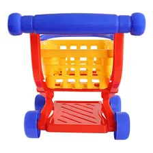 Carrinho Infantil Brinquedo Produtos Cesta De Compra Cor Sortido Foto mini 4