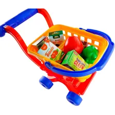 Carrinho Infantil Brinquedo Produtos Cesta De Compra Cor Sortido Foto mini 2