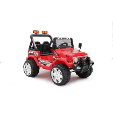 Carrinho Infantil Motorizado Elétrico Brinquedo Jeep Mini Cor Vermelho Foto mini 1
