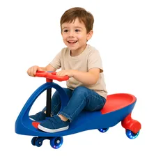 Carrinho Infantil Rolimã Car 360° Rodas com Led Azul e Vermelho Covei Toys Foto mini  3