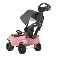 Carrinho Infantil Smart Baby Comfort Rosa Bandeirante Foto mini  3