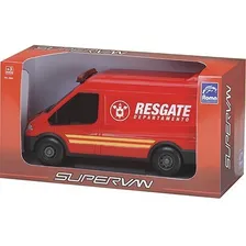Carrinho Infantil Van Supervan Resgate - Roma Brinquedos Foto mini 2