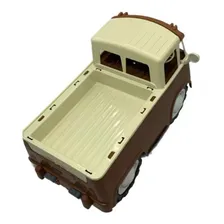 Carrinho Kombi Picape Brinquedo Carro Perua Grande Infantil Cor Kombi Perua Marrom Foto mini 3