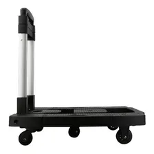 Carrinho Mão Dobrável Bagagem Maleiro Carga 100kg Aluminio Foto  mini 1