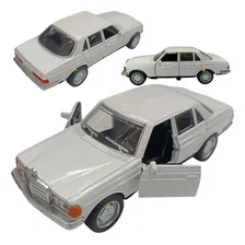 Carrinho Metal Benz 230 Ferro Clássico Antigo Miniatura Cor Branco Foto  mini 1