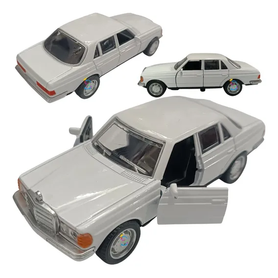 Carrinho Metal Benz 230 Ferro Clássico Antigo Miniatura Cor Branco Foto 1