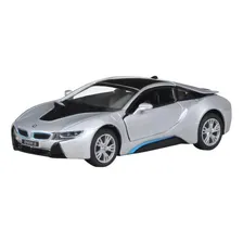 Carrinho Miniatura Bmw Cor Cinza I8 Foto mini 1