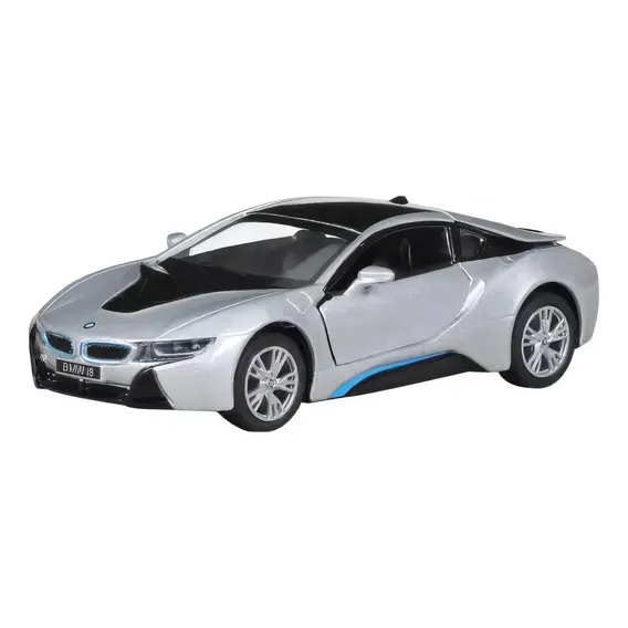 Carrinho Miniatura Bmw Cor Cinza I8 Foto 1