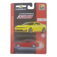 Carrinho Miniatura Camaro Ss Vermelho 2020 Chevrolet Metal Foto mini 1