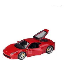 Carrinho Miniatura Em Metal Ferrari 458 1/24 18cm Top Foto mini 4