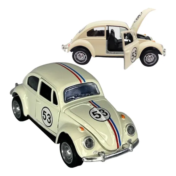 Carrinho Miniatura Fusca Herbie 53 Volkswagen Colecionável Foto 1