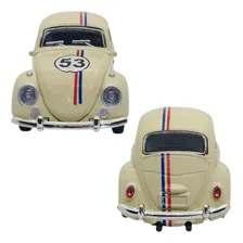Carrinho Miniatura Fusca Herbie 53 Volkswagen Colecionável Foto mini 2