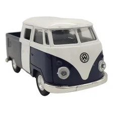 Carrinho Miniatura Kombi Coleçao Carros Brinquedo Police Foto mini 1