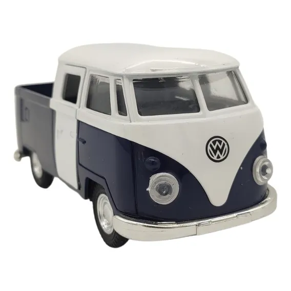 Carrinho Miniatura Kombi Coleçao Carros Brinquedo Police Foto 1