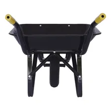 Carrinho Mão Caçamba Metal Quadrada Pneu Câmara 60l Maestro Foto mini 2