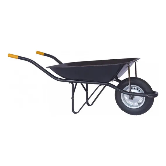 Carrinho Mão Caçamba Metal Quadrada Pneu Câmara 60l Maestro Foto 1