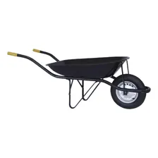 Carrinho Mão Caçamba Metálica Oval 45l Pneu Câmara - Maestro Foto mini 1