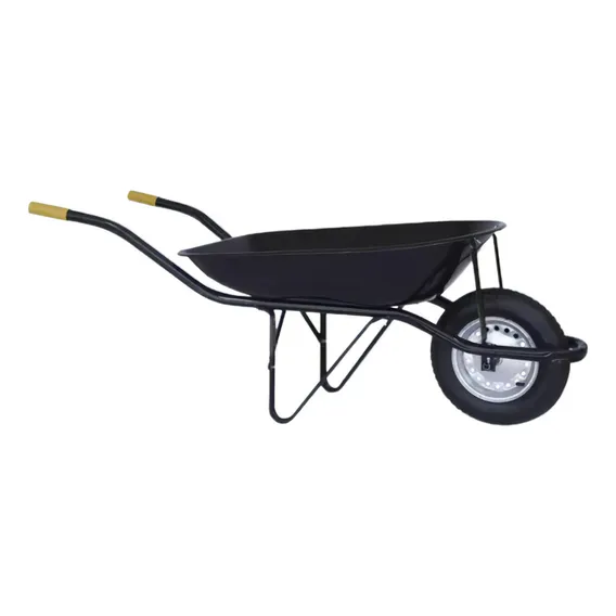 Carrinho Mão Caçamba Metálica Oval 45l Pneu Câmara - Maestro Foto 1