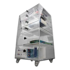 Carrinho Organizador AcrÃlico 40x33x70 E 6 Gavetas Office 03 Foto mini 3