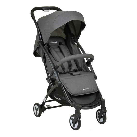Carrinho Para Bebe Hoodie - Dark Gray - Burigotto Foto 1