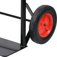 Carrinho Para Carga 80kg Metálico Pneu Maciça Worker Foto mini 2
