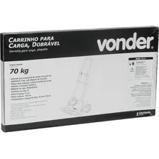 Carrinho Para Carga Dodrável 70kg Vonder Foto mini 3