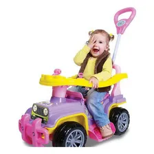 Carrinho Passeio Andador Jip Jip Infantil BebĂȘ Empurrador Foto mini 1