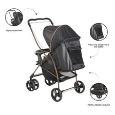 Carrinho Passeio+bebê Conforto+base Preto Milano - Galzerano Foto mini 4