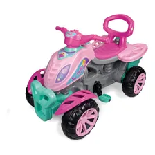 Carrinho Passeio Infantil Empurrador Pedal Criança Lady Star Cor Lilás Foto mini 3