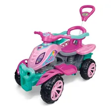 Carrinho Passeio Infantil Empurrador Pedal Criança Lady Star Cor Lilás Foto mini 1