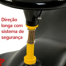 Carrinho Passeio Policar Tipo Rolimã Andador Pró - Poliplac Cor Preto Foto mini  3