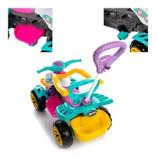 Carrinho Passeio Quadriciclo Infantil Menina Passeio motoca Foto mini 1