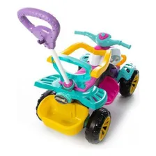 Carrinho Passeio Quadriciclo Infantil Menina Passeio motoca Foto mini 3