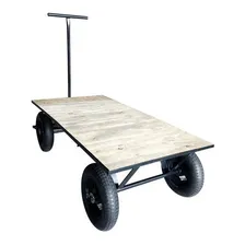 Carrinho Plataforma Para Mudança Multiuso Resistente 400kg Foto mini 2