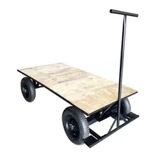 Carrinho Plataforma Para Mudança Multiuso Resistente 400kg Foto mini 1