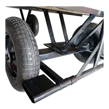 Carrinho Plataforma Para Mudança Multiuso Resistente 400kg Foto mini 4