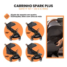 Carrinho Spark Black Graphite Safety 1st Foto mini 2