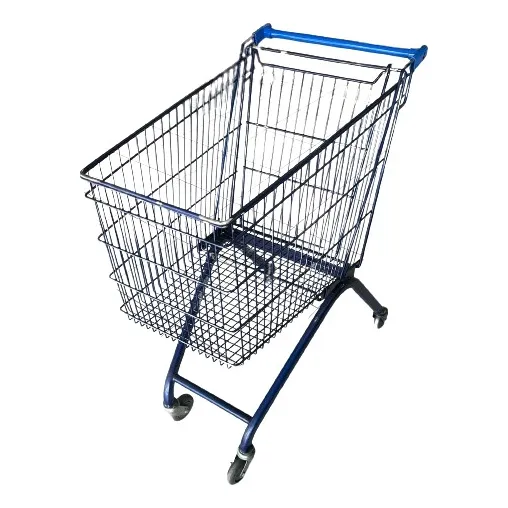 Carrinho Supermercado Compras 90 Litros Seminovo Qualidade Foto 1