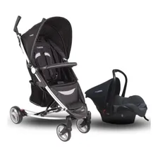 Carrinho Travel System + Bebê Conforto Helios Preto Kiddo Foto  mini 1