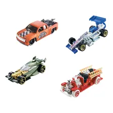 Carrinhos Hot Wheels Sortidos Com 04 Unidades - Mattel Foto  mini 1