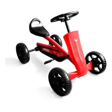 Carro A Pedal Infantil Mini Kart Space Vermelho Passeio Foto mini 2