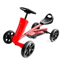Carro A Pedal Infantil Mini Kart Space Vermelho Passeio Foto mini 1