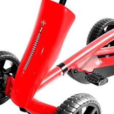 Carro A Pedal Infantil Mini Kart Space Vermelho Passeio Foto mini 3